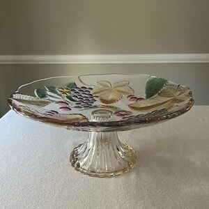 Mikasa pedestal cake plate!